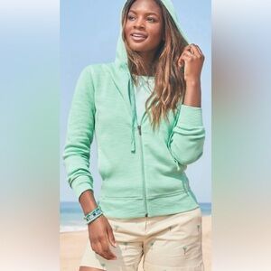 NWT Tommy Bahama women’s Tobago Bay full zip hoodie